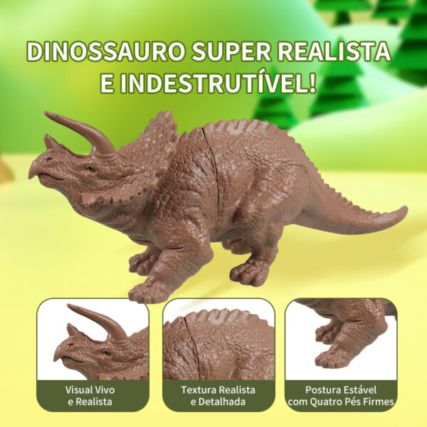 PIsta dos Dinossauros 217 peças JOYAKID