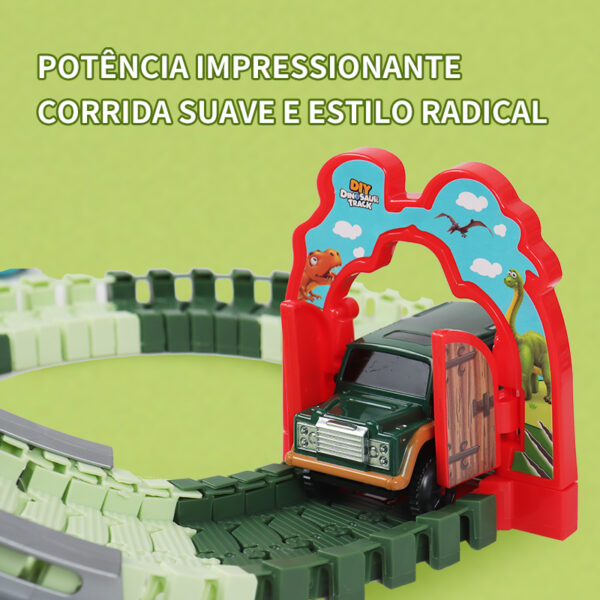 PIsta dos Dinossauros 217 peças JOYAKID