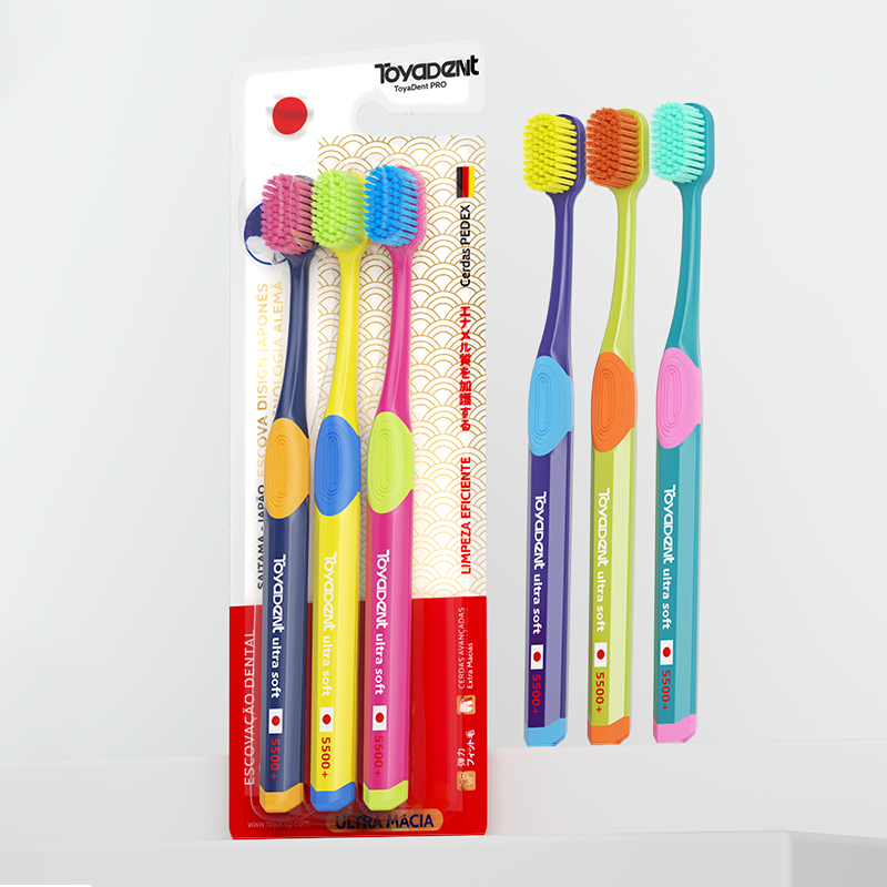 Escova Dental ToyaDent PRO kit 3 pçs
