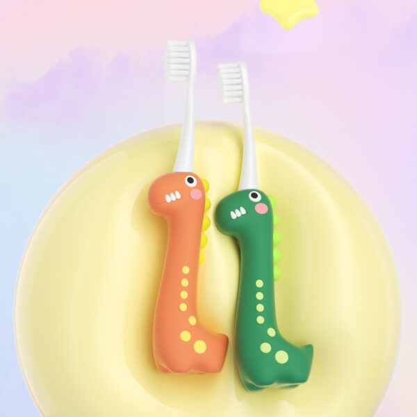 Escova Dental de Dinossauro MOMODENT Kids MO005 - Imagem 6