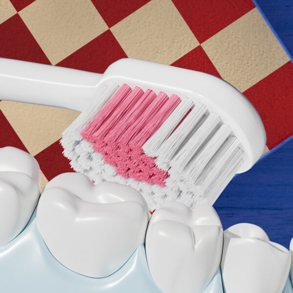 Escova de Dente TOYADENT Prime Edições Love - 2 unidades TY550 - Imagem 4