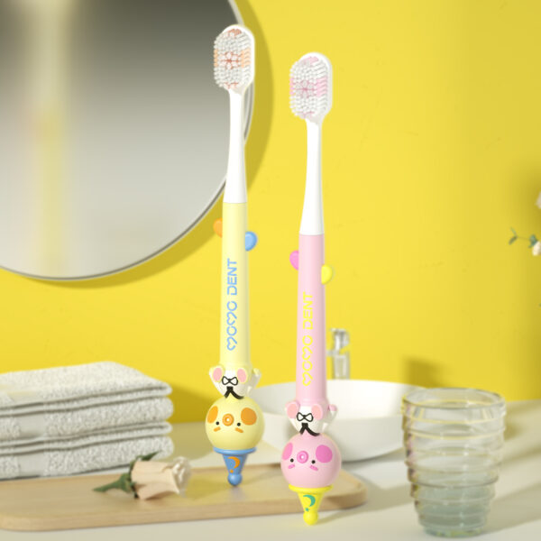 Escova Dental MOMODENT Mestre Pintinho - 2 unidades TY521 - Imagem 2