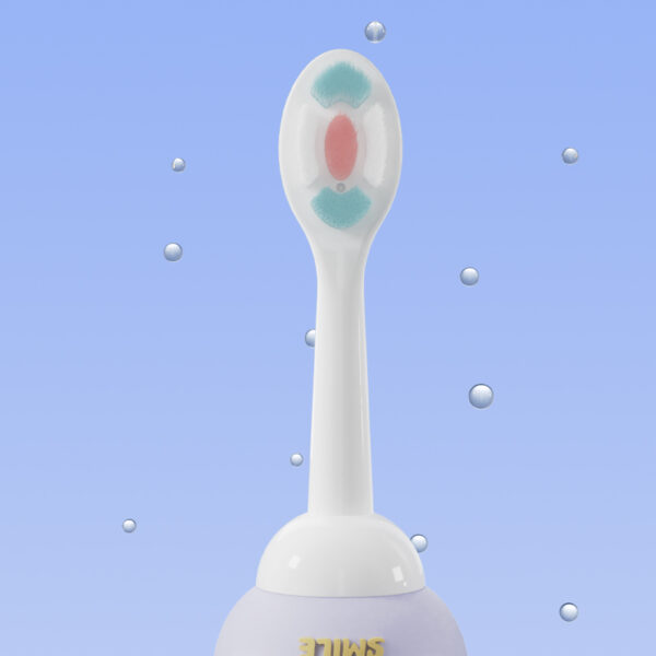 ESGOTADO-Escova Dental Infantil de Arco íris MOMODENT BABY MO006 - Imagem 7