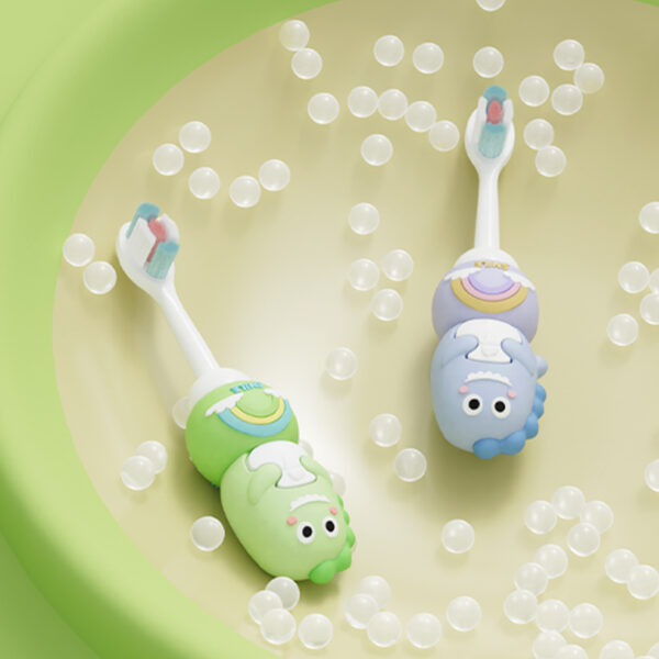 ESGOTADO-Escova Dental Infantil de Arco íris MOMODENT BABY MO006 - Imagem 5