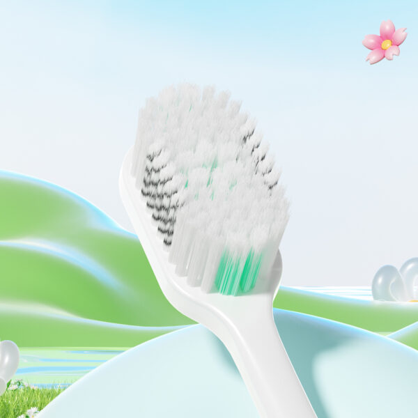 Escova Dental Infantil MOMODENT Panda Nadador - 2 unidades TY520 - Imagem 3