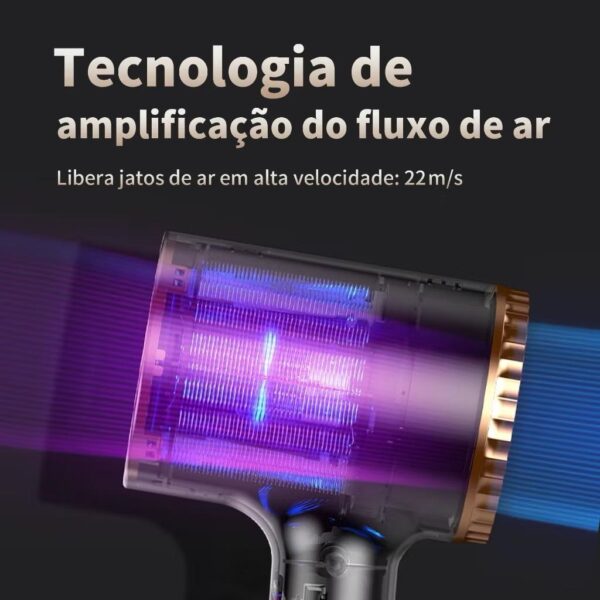 Secador Profissional Gat D7 – Portátil, Iônico e de Alta Velocidade com 2000W de Potência - Imagem 3