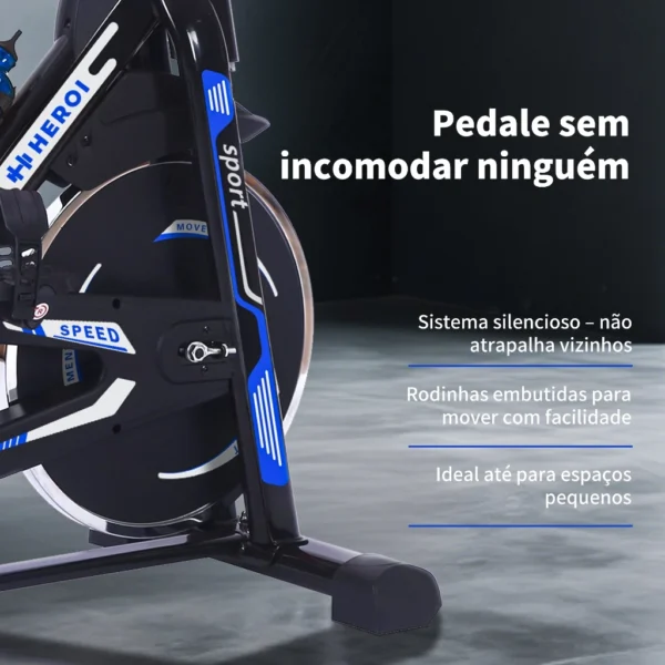 HERÓI Bicicleta Ergométrica até 150kg TY-018 - Imagem 5