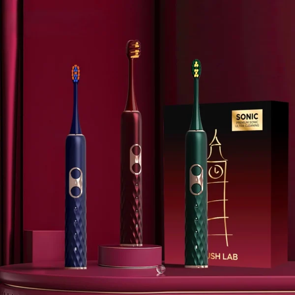OralGos® Escova Dental Sônica com Levitação Magnética – 38.000 Vibrações por Minuto e Tecnologia Premium DB888-M6