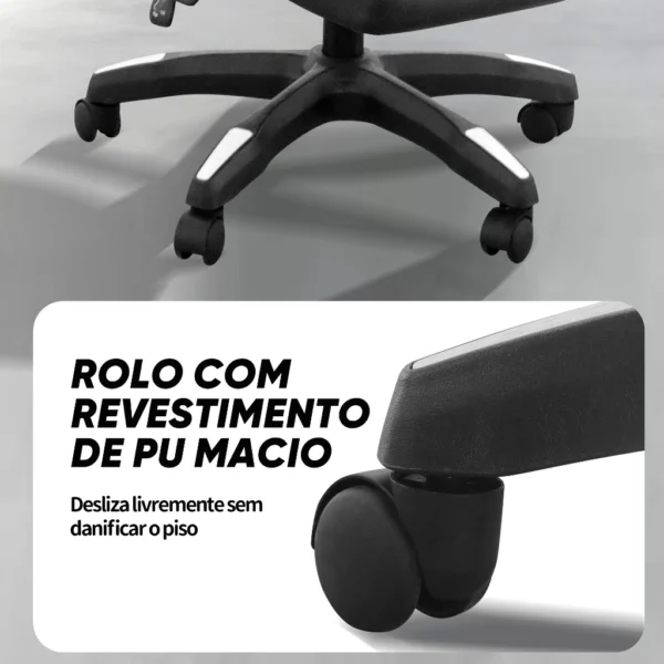 Cadeira Ergonômica HEROI – Conforto Inteligente para o Seu Dia de Trabalho TY-010 - Imagem 7