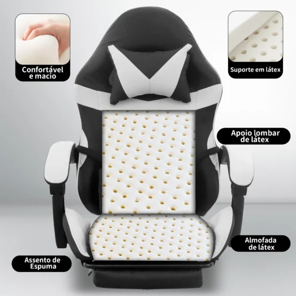 Cadeira Ergonômica HEROI – Conforto Inteligente para o Seu Dia de Trabalho TY-010 - Imagem 4