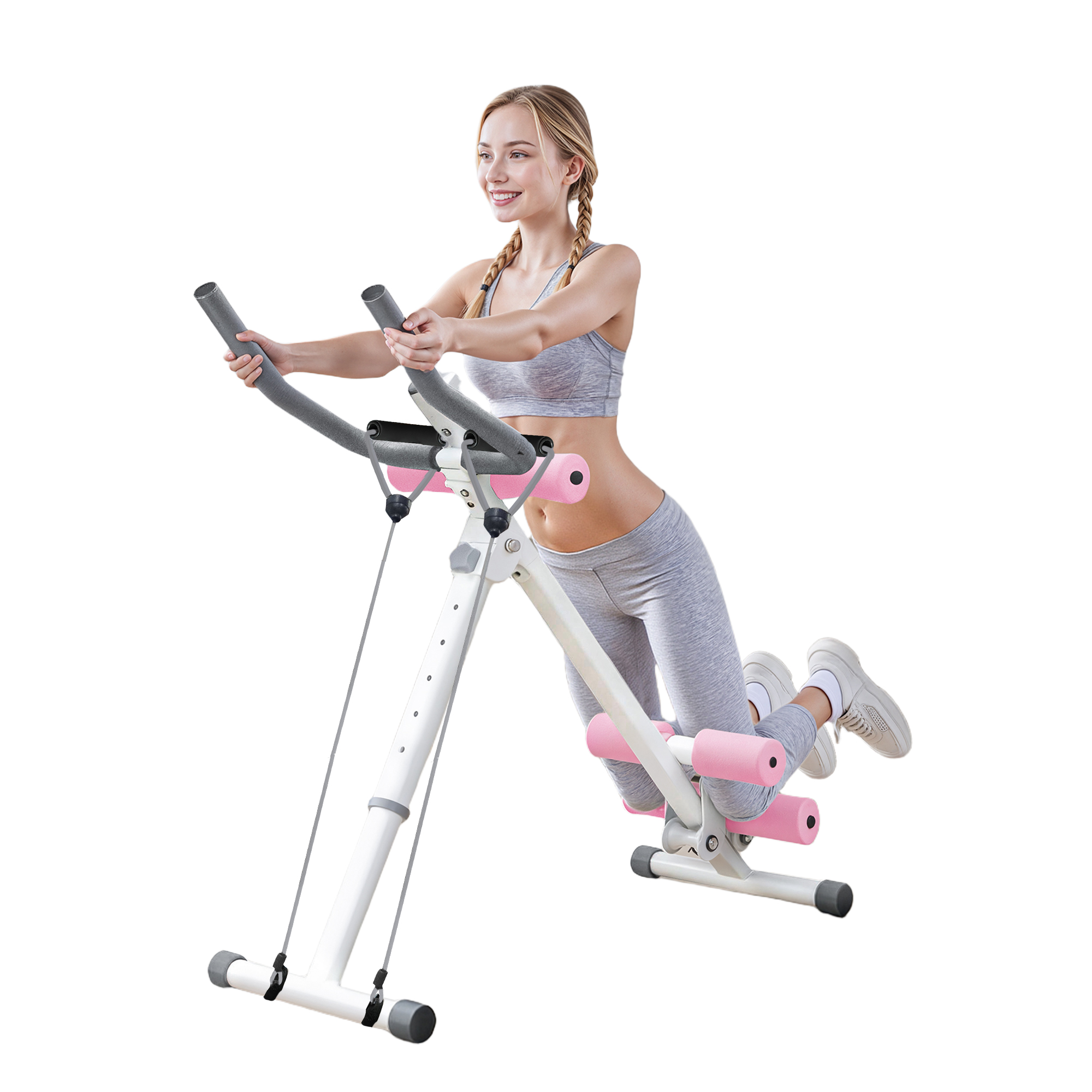 HEROI Máquina de Treino do Core para Uso Doméstico – Queima Calorias, Define Abdômen e Modela Corpo (200kg) TY-041 - Imagem 5