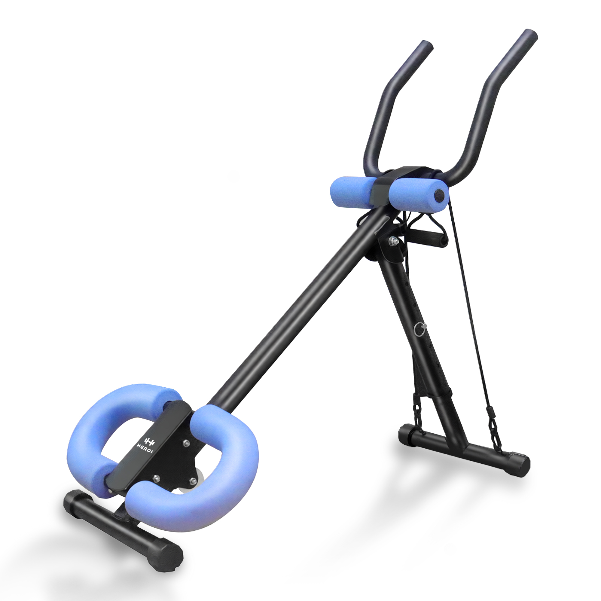 Estação de Fitness Multifuncional HEROI® – Ajustável, Dobrável, 5 Níveis de Resistência, Suporta 200kg TY-040 - Imagem 3