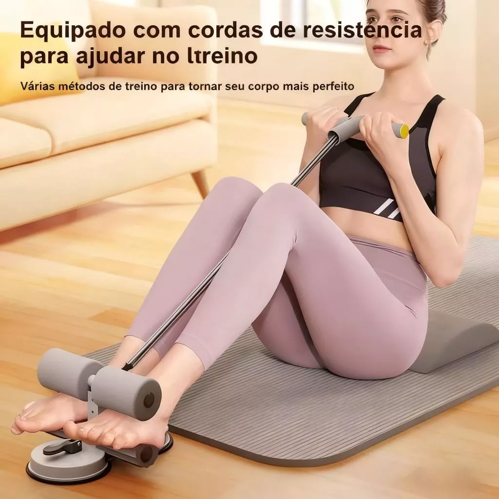 Barra Abdominal Portátil CoreSuction 3 Níveis – Ventosas Reforçadas, Altura Ajustável e Treino em Casa -TY-061 - Imagem 10